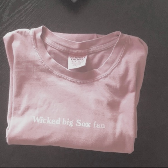 BOSTON ACCENTS MLB light pink WICKED BIG SOX FAN ⚾️ - Picture 6 of 6